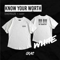 Oxac Collection "KNOW YOUR WORTH" (Black/White) | โอแซค คอลเลคชั่น "คุณค่าในตัวคุณ" (ดำ/ขาว)