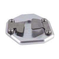 ☃♝ Motorcycle Accessories Kickstand Extension Plate Foot Side Stand Enlarge Pad for Aprilia TUAREG 660 2021 2022(Silver)