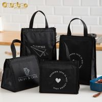 Onuobao Insulated Lunch Bag WaterProof With Side Pockets Lunch Box Bag Tote Bento Bag for Women Men