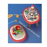 Bàn nhạc 2 mặt thông minh, đồ chơi âm nhạc, xếp chồng