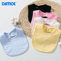 【DT】hot！ 50pcs Baby saliva towel baby solid newborn Bib rice bag absorbent children bib