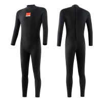 [COD] 3MM Piece Performance Diving Surfing Clothing Wetsuit Men Zipperless Fullsuit