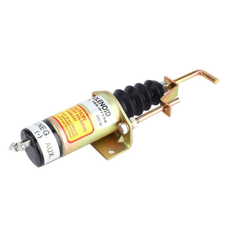 โซลินอยด์วาล์ว-366-07198-sa-3405t-24v-fuel-shutoff-โซลินอยด์วาล์วสำหรับเครื่องกำเนิดไฟฟ้า