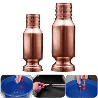 1519mm Copper Siphon Filler Manual Pumping Oil Fittings Siphon Connector Gasoline Fuel Water Shaker Siphon