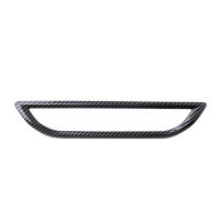 For ID.4 ID4 2021 2022 Carbon Fiber Car Central Control Air Condition Outlet Vent Cover Trim Frame Sticker Accessories