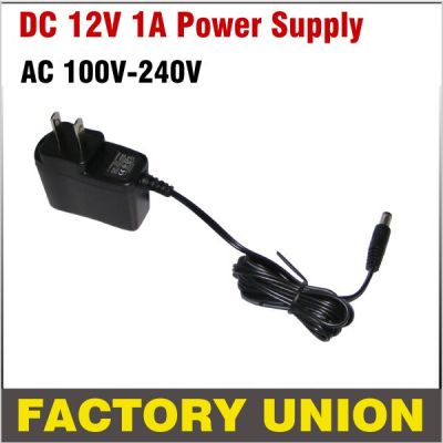 【Factory-direct】 อะแดปเตอร์จ่ายไฟ AC 100-240V เป็น DC 12V 1a สำหรับระบบกล้องวงจรปิด