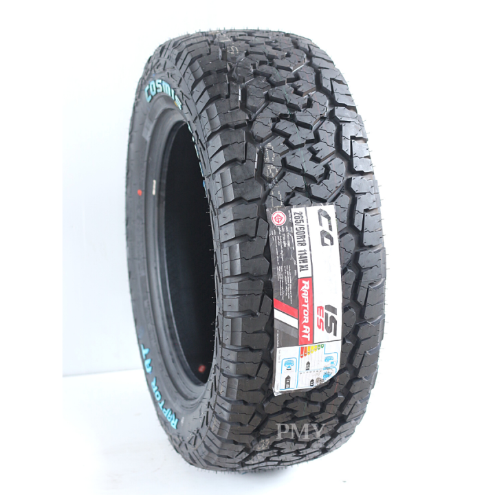 265-60r18-285-60r18-ยี่ห้อ-cosmis-รุ่น-raptor-at-ล็อตผลิตปี23-ราคาต่อ1เส้น-ยางลายฮิตสำหรับสายลุย-การันตรีงานดี-ใหม่แท้100