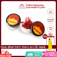 Saffron KingDom - Nhụy Hoa Nghệ Tây Iran Loại Super Negin Thượng Hạng (sample mẫu thử hộp 0.2 gram) thumbnail