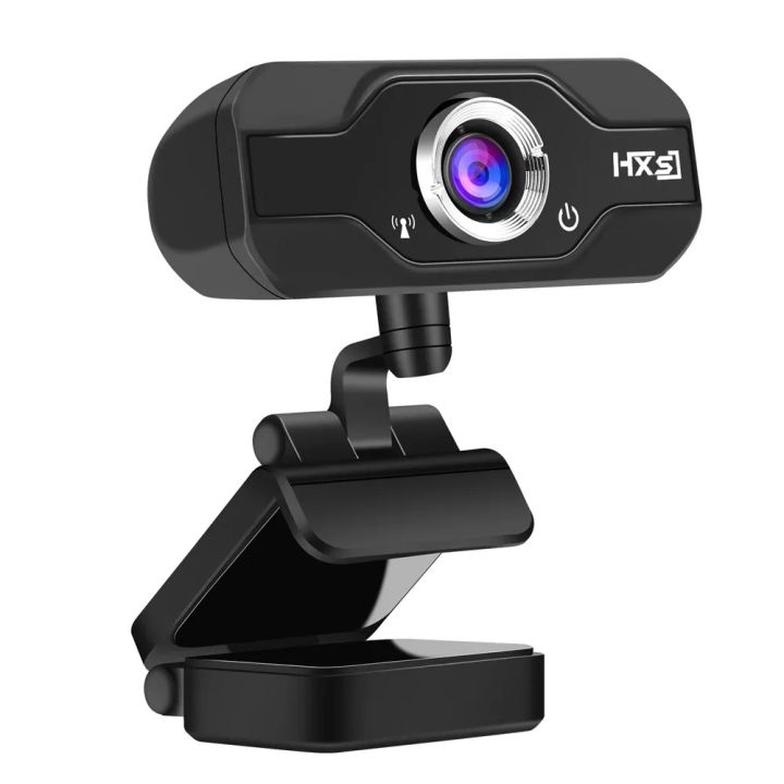 กล้องเว็บแคม-hsxj-s50-720p-พร้อมไมโครโฟนในตัว-หมุนได้-360-องศา-ออกแบบสำหรับ-pc-และ-notebook