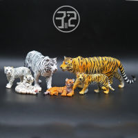 （READYSTOCK ）? Tiger White Tiger Cat Stopped Production Uk Collecta For You Simulation Wild Animal Model Toys YY