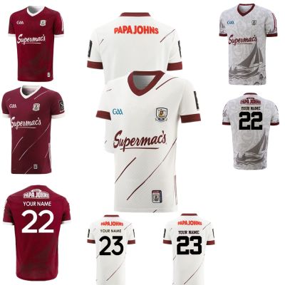 JERSEY GAA TRAINING RUGBY Galway IRELAND [hot]2023 size GALWAY HOME Goalkeeper 2023/24 Jersey S-3XL-5XL