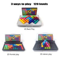 1Box Intelligence Magic Beads Travel Game Puzzle for Kids and Adults a Cognitive Skill-Building Brain Game Kids Montessori Toys