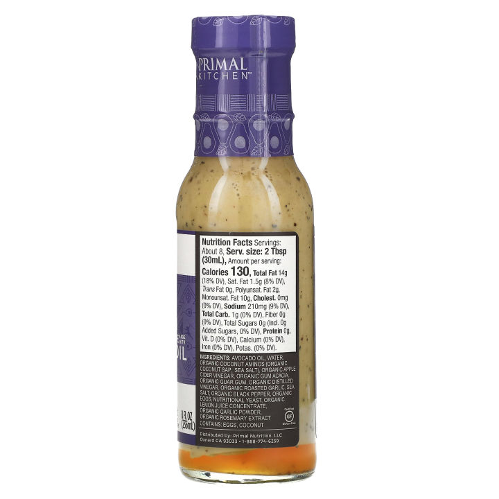 Primal Kitchen Ranch Dressing, 2 pk./12 fl. oz.