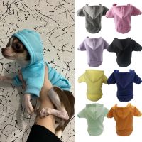 ZZOOI New Winer Dog Clothes Pure Design Cat Dog Hoodie Autumn Winter Dog Coat Jacket Puppy Chihuahau Pet Apparel Ropa Perro Pug