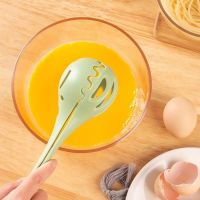 ✺✺ Multifunctional egg beater wholesale 2-in-1 household kitchen noodle clip manual egg beater hand-held cake clip noodle clip