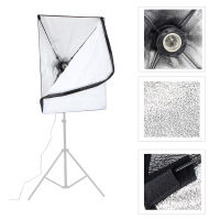 Studio Lighting Socket Single Lamp Holder with 50x70cm Softbox