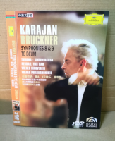 Bruckner Symphony No. 8 and No. 9 Thanksgiving Zan Karajan / Vienna Philharmonic Orchestra 2DVD