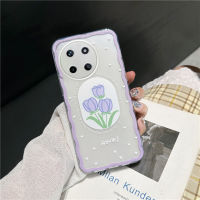 KONSMART 2023ใหม่ล่าสุดเคสโทรศัพท์ TPU แบบน่มแฟชั่นสไตล์ติ๊กทอกกพร้อมม่วงใสสำหรับ Realme 11 4G 5G 11 Pro 11 Pro 11 + 5G Realme 10 10 Pro Realme 9G 5G 9 Pro 9 pro + 9i 8i C53 C55 C31 C33 NFC ฝาครอบโทรศัพท์ที่สวยงาม Hp