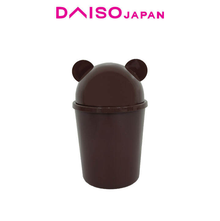 Daiso BearShaped Desk Trash Can Lazada PH