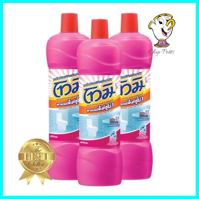 น้ำยาล้างห้องน้ำโทมิ พาวเวอร์พิ้งค์ซูโม่ 850 มล. สีชมพู แพ็ก3BATHROOM CLEANER TOMI POWER PINK SUMO 1 850ML PACK3 **หมดแล้วหมดเลย**