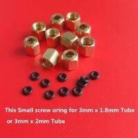 10 pcs/lot COOPER NUT SCREW WITH SMALL O-RING for dampers 3mm SOLVENT RESISTANT TO SEAL DAMPER