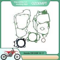 ในประเทศไทย♧OZOEMPT ปะเก็นซ่อมกระบอกสูบเครื่องยนต์ Crankcase ใช้กับ CRF250R 10-17