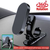 Magnetic Car Phone Holder Bracket Magnet Mobile Smartphone Stand in Car Cell GPS Support For iPhone Xiaomi 360 Rotatable Mount Car Mounts
