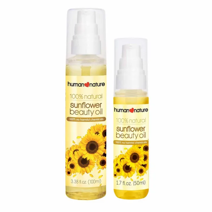 human-nature-natural-sunflower-premium-beauty-oil-lazada-ph