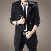 2022 nd Autumn Winter New Mens Jackets Body Repair Woolen Overcoat for Male Double Breasted Thickened Jacket 3Xl