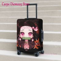 Nezuko Demon Slayer Suitcase Cover Flight Kimetsu no Yaiba Practical Luggage Case Business Protector