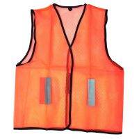 Safety Vest with Mesh Fabric and Velcro Stick-On Pad Enclosure Model 700