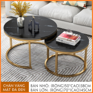 Bàn Trà Đôi, Bàn Sofa 2 Tầng Phong Cách Bắc Âu