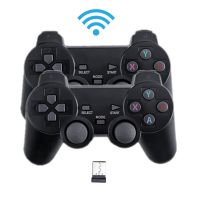 2 Buah Kontroler Gamepad Nirkabel 2.4G,สำหรับ PC/Kot TV/Stik Game Untuk Konsol M8วิดีโอเกม/GD10