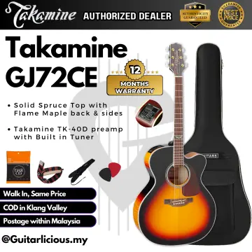 Guitare électro acoustique Dreadnought Takamine FT340 BS