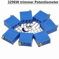 10PCS 3296W potentiometer precision adjustable resistance multi-turn trimming 1K 2K 5K 10K 100K 103 100R Trimmer Potentiometer