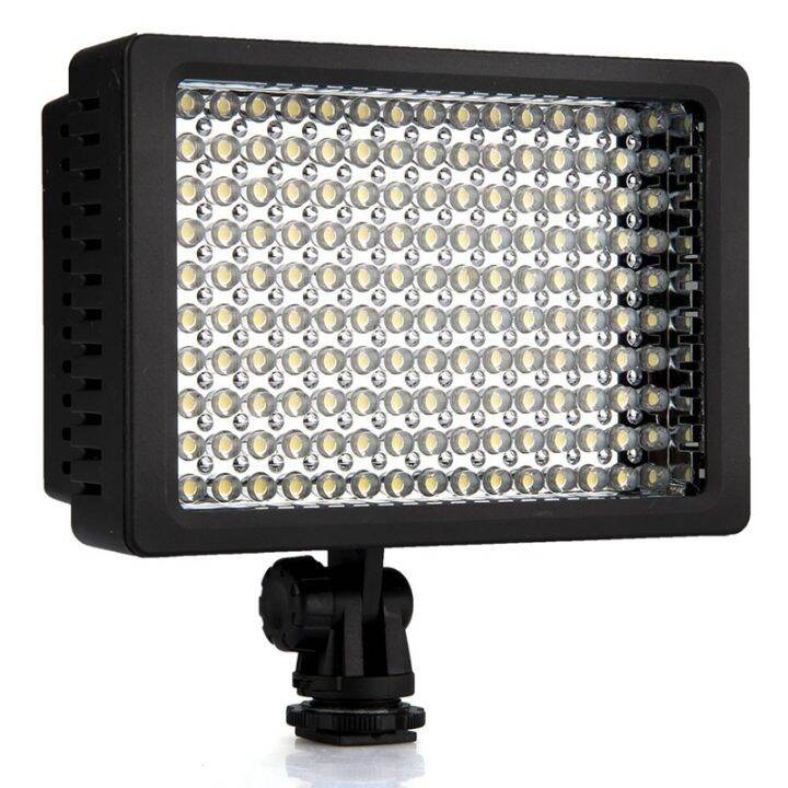 lightdow-ld-160-9-6w-recessed-led-illuminator-160-5400-3200k-dimmable-for-canon-camera