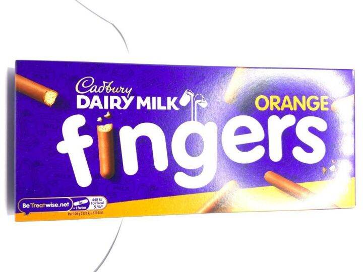 Cadbury Dairy Milk Orange Chocolate Fingers 114g Lazada