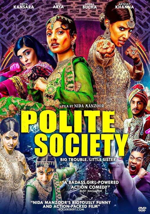 Polite Society（DVD）2023 | Lazada