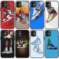 [ขายดี2023] กีฬา AJ 11เคสถุงคลุมรองเท้าสำหรับ iPhone 5S 6 6S SE 7 8 XS XR 11 12 13 14 Pro Max Plus Mini