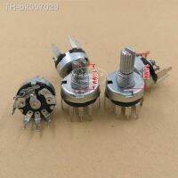 ❏❡◈  1 Piece RV17 B1K B10K B50K Mono Potentiometer With Switch Vertical 5 Feet Audio Rotation Tuning Speed Potentiometer