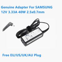 2ปีของแท้ A12 040N1A 12V 3.33A 40W AD 4012NHF AA PA2N40W AD 4012A AC Adapter สำหรับ SAMSUNG XE700T1C XE500T1C Series แล็ปท็อป