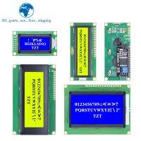 โมดูลจอแอลซีดีหน้าจอสีฟ้าสีเขียวสำหรับ A Rduino 0802 1602 2004 12864จอแอลซีดีตัวละคร UNO R3 Mega2560แสดง PCF8574T IIC I2C อินเตอร์เฟซ