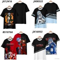 เสื้อยืดแขนสั้นลําลอง EVA พิมพ์ลายอนิเมะ Neon Genesis Evangelion 3 มิติ แฟชั่นสําหรับผู้ชาย