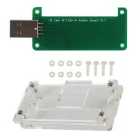 For Zero 2W USB Adapter+Acrylic Shell