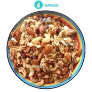 Granola Siêu Hạt Không Đường Nướng Mật Ong Siêu Ngon Ăn Kiêng