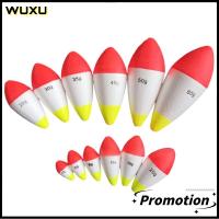 WUXU 3PCS ตกปลาทะเลตกปลา ทุ่นตกปลา EVA แท่งเรืองแสงแบบสอดได้ ร็อคตกปลา ตกปลาทะเลลอย ร้อนแรงมาก 1ก-60ก อุปกรณ์ตกปลาแท็กเกิล ตกปลาทะเลตกปลา