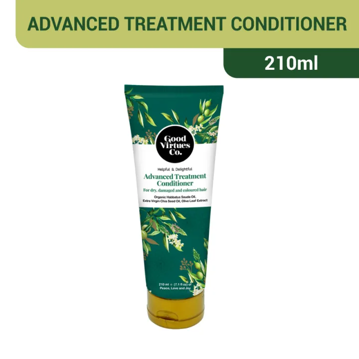 GOOD VIRTUES CO Advanced Treatment Conditioner For dry damage Colo Lazada