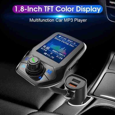 Bluetooth Car FM Transmitter MP3 Player Hands Free Adapter USB Radio Charger Kit M3N7