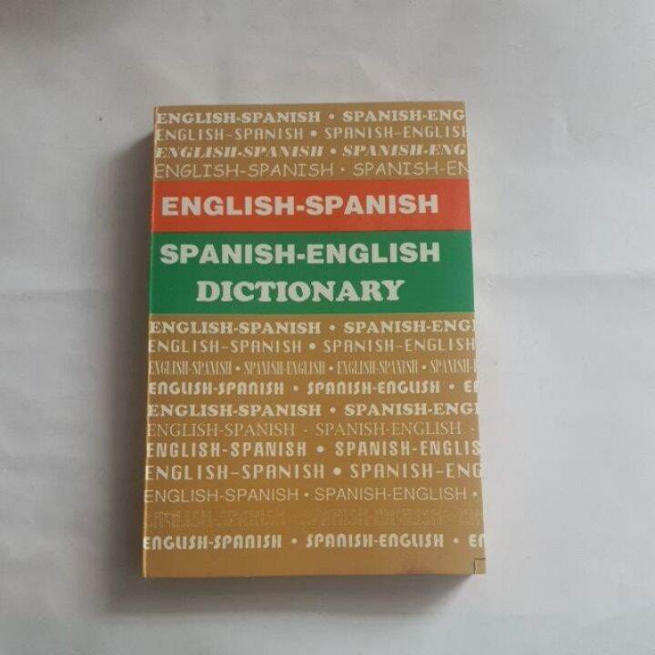 ENGLISH SPANISH SPANISH ENGLISH DICTIONARY Lazada PH