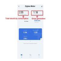 Ygdgs Tuya เครื่องวัดพลังงานซิกบีอัจฉริยะแบบสองทิศทางเฟสเดียวรางดิน80A ไฟฟ้า Wattmeter โวลต์มิเตอร์แอมมิเตอร์110V 240VAC